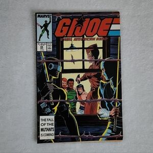 G.I. Joe A Real American Hero #66 Marvel Comics 1987 Copper Age Snake Eyes Jinx